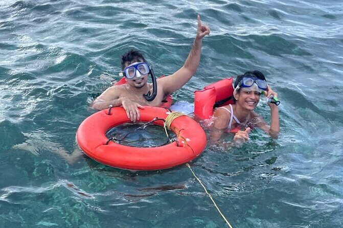 Adventurous-Snorkeling With Sightseeing of Montego Bay - White-Sand Beach Start: Gear, Photos, Then Boat Time