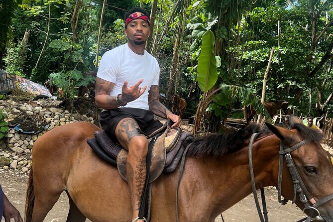 ATV , Bamboo Rafting & Horseback Ride Tour From Montego Bay - Stop 3: St. Ann’s Bay Horseback Ride Through the Forest