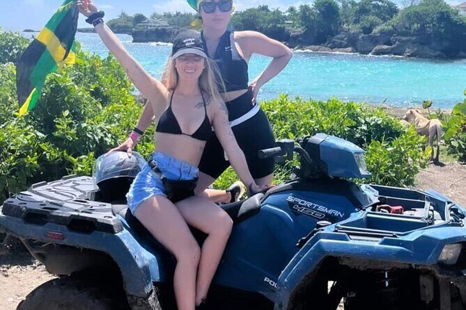 ATV Safari, Zipline Canopy and Horseback Ride Experience - Horseback along Papillon Cove and into warm water