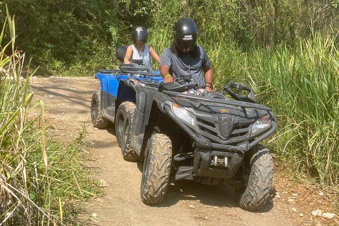 ATV, Zipline, Horseback, Bamboo Rafting and Rick’s Cafe - ATV through Jamaican jungle trails: thrills, mud, and first-timer confidence
