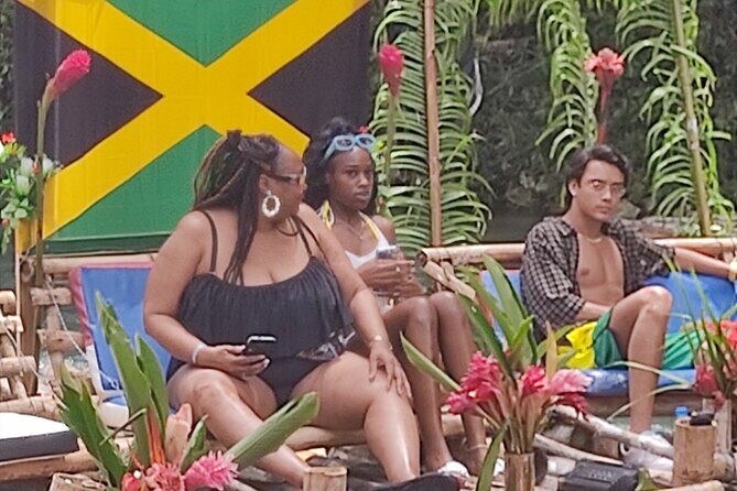 Bamboo Rafting Adventure with Limestone Massage from Montego Bay - Limestone massage on a raft: included foot massage versus full-body upgrade