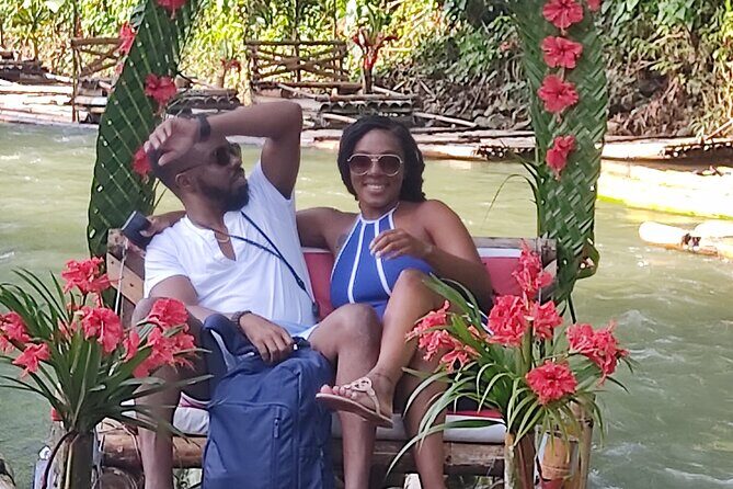 Bamboo Rafting Adventure with Limestone Massage from Montego Bay - The vibe check: music, crowding, and mosquito reality
