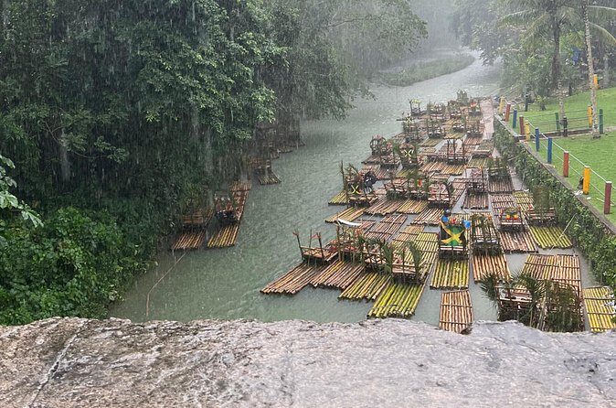 Bamboo Rafting & Clear Kayak Photoshoot Combo in Montego Bay - Bamboo Rafting on the river: slow ride, hand-crafted vibe