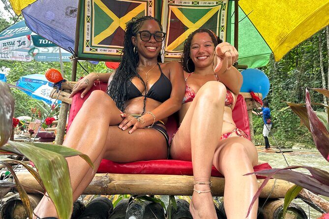 Bamboo Rafting Experience - foot massage - Bamboo Rafting on Jamaica Time: Easy Scenic Moments