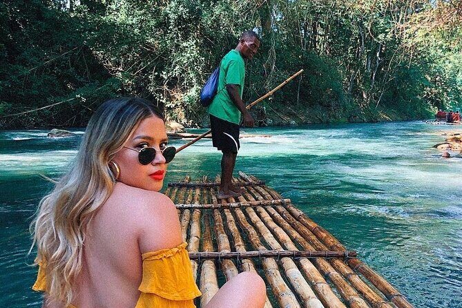 Bamboo Rafting Limestone Foot Massage/Negril 7 Miles Beach/Ricks Cafe Combo - A Calm River Float Plus Negril Sunset: What This Day Actually Feels Like