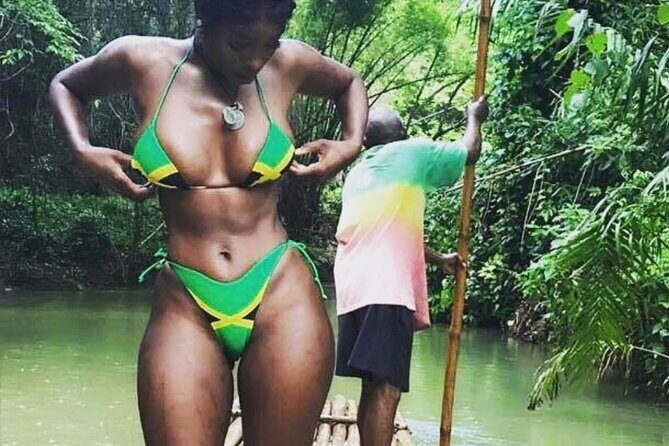 Bamboo Rafting Limestone Foot Massage/Negril 7 Miles Beach/Ricks Cafe Combo - Limestone Foot Massage on the Raft: Relaxation With a Local Twist