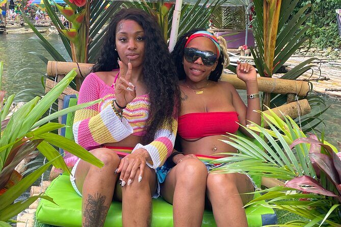 Bamboo Rafting w/ Limestone Massage Montego Bay Jamaica - Pickup, private group style, and what your day will feel like
