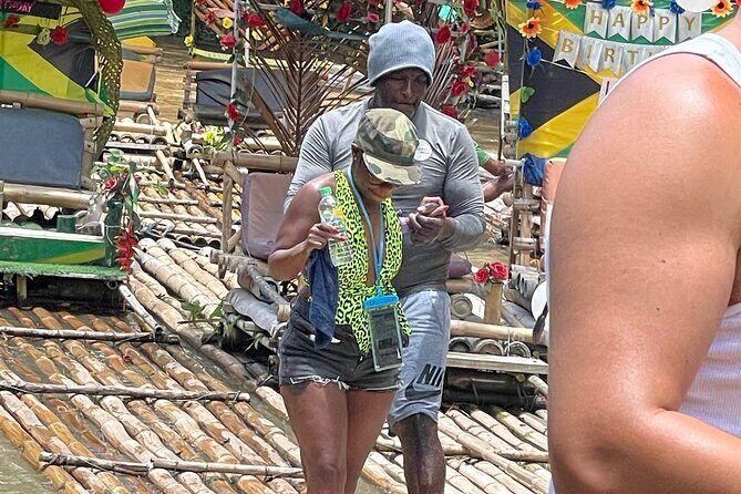 Bamboo Rafting w/ Limestone Massage Montego Bay Jamaica - Food stop reality and tipping: keep expectations aligned