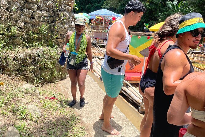 Bamboo Rafting w/ Limestone Massage Montego Bay Jamaica - Meet your captain and guide: why the experience feels smooth