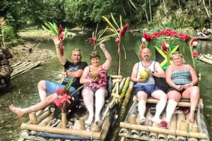 Bamboo River Rafting Limestone Foot Massage & Bottle of Rum Punch - Captain Briefing and Village Stories (with Jerry in the Mix)