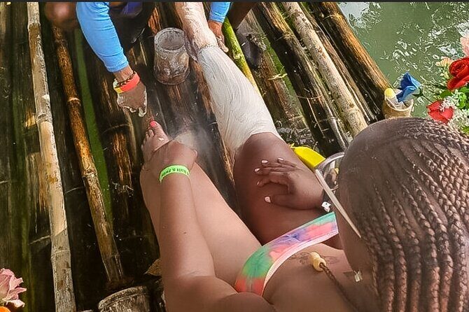 Bamboo River Rafting Limestone Foot Massage & Bottle of Rum Punch - The Main Float: Cool Water, Lush Views, and Photo Time