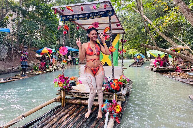 Bamboo River Rafting with massage and Horseback ride in ocean - What a 6 Hours 30 Minutes Day Feels Like (In Real Life)