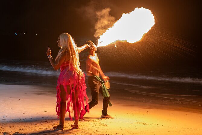 Birthday Fire Show experience in Montego Bay - Montego Bay Birthday Fire Show Photoshoot: The point of the night