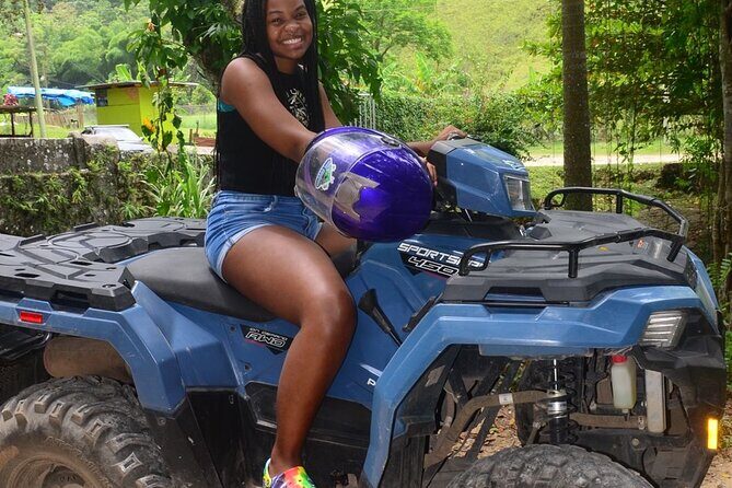 Blue Hole and Atv with lunch Stop from Montego Bay and Falmouth - Blue Hole Time: Mini Falls, Rope Swings, Cliff Jumps, and Blue Lagoons