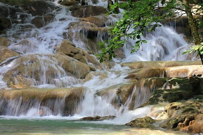 Blue Hole and Dunn's Falls Tour from Falmouth - Blue Hole Secret Falls: Swings, Jumps, and Lagoon Swims