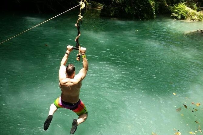 Blue Hole and Dunn's River Falls Tour from Montego Bay - Blue Hole Swim: Natural Pools, Waterfall Energy, and Jungle Walks