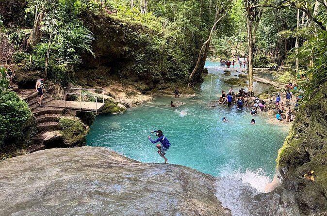 Blue Hole And River Rapids Adventure - Stop 2 at Rio Bueno: Class II rapids with tube, raft, or kayak choices