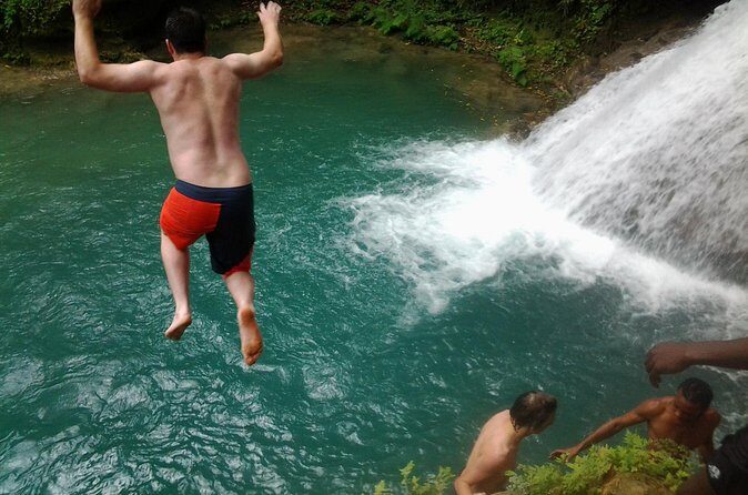 Blue Hole, Dunn's River Falls Luminous Lagoon Excursion From Montego Bay - Sunset Luminous Lagoon: bioluminescence is the whole point