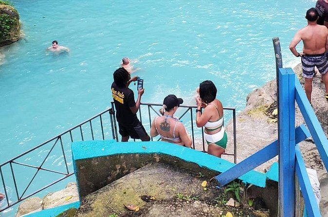Blue Hole Falls & Ocho Rios from Montego Bay & Falmouth Jamaica - Ocho Rios Town Stop: Crafts, Souvenirs, and Scotchies Lunch