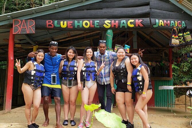 Blue Hole & Konoko Falls Park Combo Tour from Montego Bay - Scotchies Jerk Centre: an easy food add-on (but not included)