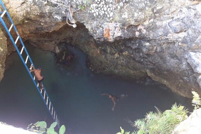 Blue Hole Mineral Spring and Ricks Cafe Private Tour - Jump Options, Horseback Riding, and the On-Site Bar Scene