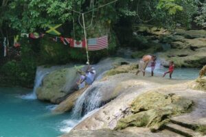 Blue Hole/Secert falls and Dunns River Combo Tour - Blue Hole and Secret Falls: Swim-Time in a Rainforest Park