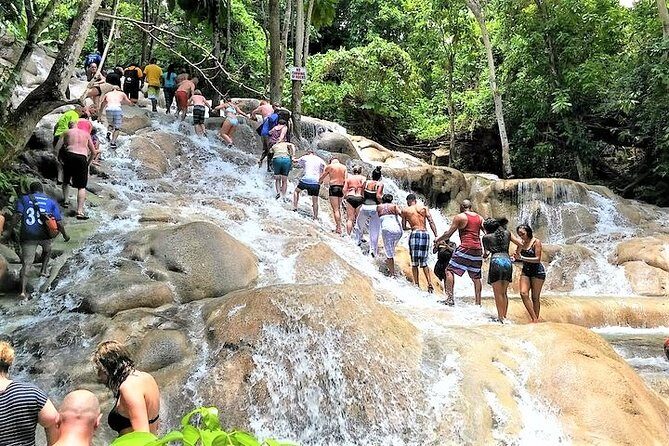 Blue Hole, Secret Falls, and Dunn's River Falls Combo Day-Trip - Secret Falls: the jungle hike that turns a swim stop into a real adventure