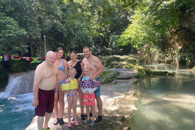 Blue Hole Secret Falls from Falmouth - Timing and what to expect on-site