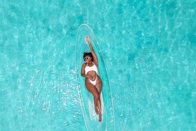 Clear Kayak Beauty Photoshoot Montego Bay Jamaica - How the drone photography changes everything