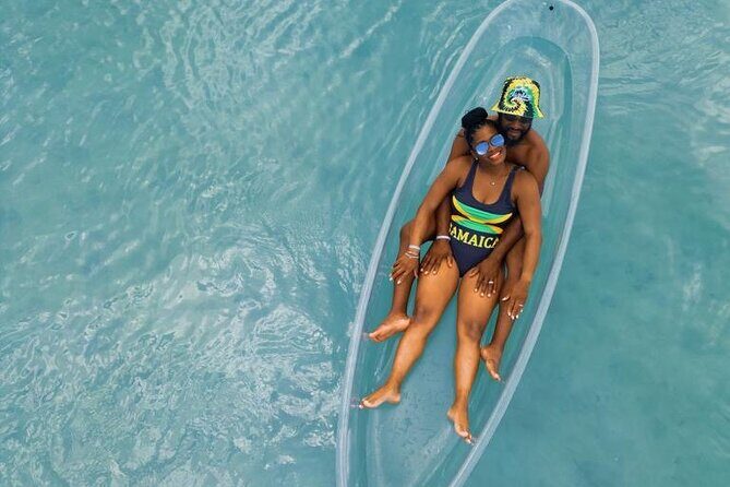 Clear Kayak Drone Photo & Video Shoot in Montego Bay - Picking Your Favorites on a Computer Screen
