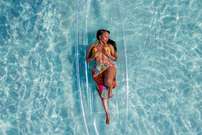 Clear Kayak Private Photoshoot In Montego Bay - Wading into the clear kayak: comfort, water depth, and reality checks