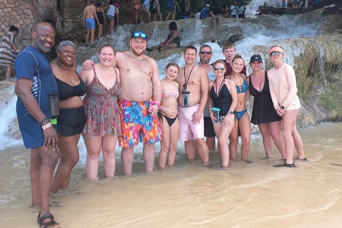Custom COMBO to Mystic Mountain, Dunns River Falls & Blue Hole - Blue Hole: Tarzan Rope, caves, and time for cool-off