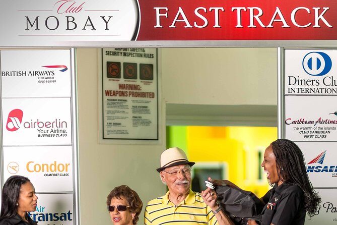 Departure Shuttle to Airport, Club Mobay Fast Track & VIP Lounge Combo - Key highlights you’ll care about