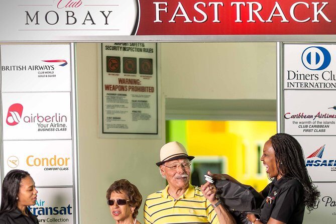 Departure Shuttle to Airport, Club Mobay Fast Track & VIP Lounge Combo - Shuttle pickup zones: convenient, but plan for shared timing
