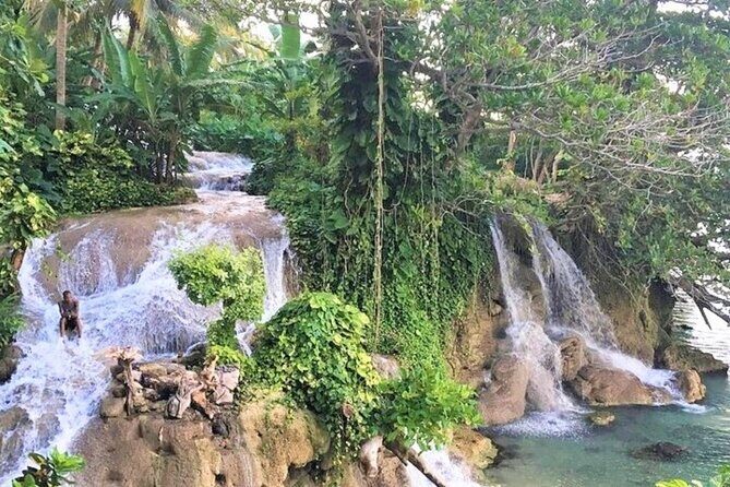 Dunn's Falls and Blue Hole Daytrip with Lunch from Montego Bay & Trelawny - Blue Hole River Adventure Park: Swing, Swim, and Massage Rock Pools