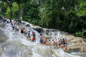 Dunn's River and Blue Hole with lunch combo from Montego Bay - 6 hours from Montego Bay: the drive is half the day
