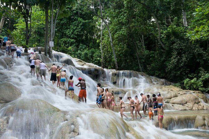 Dunn's River and Blue Hole with lunch combo from Montego Bay - 6 hours from Montego Bay: the drive is half the day