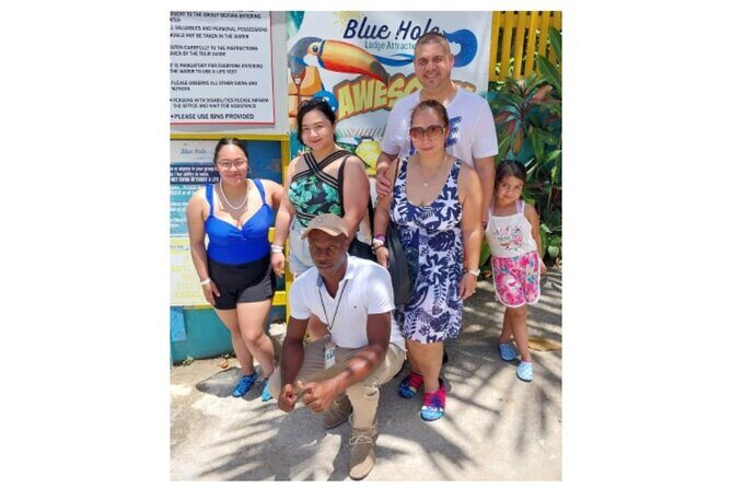 Dunn's River Falls and Blue Hole tour from Montego bay. - Blue Hole: bright water for swimming and cliff-jumping time