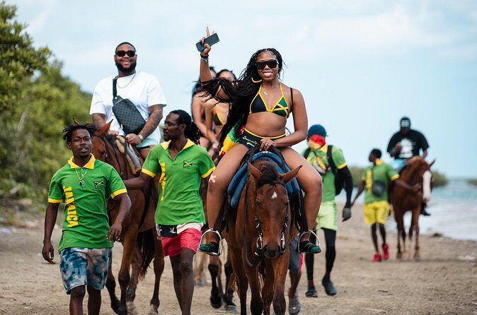 Dunn's River Falls and Horseback Riding Adventure Ocho Rios Ja - Horseback riding in Portland: trails, beach, and that ocean dip moment