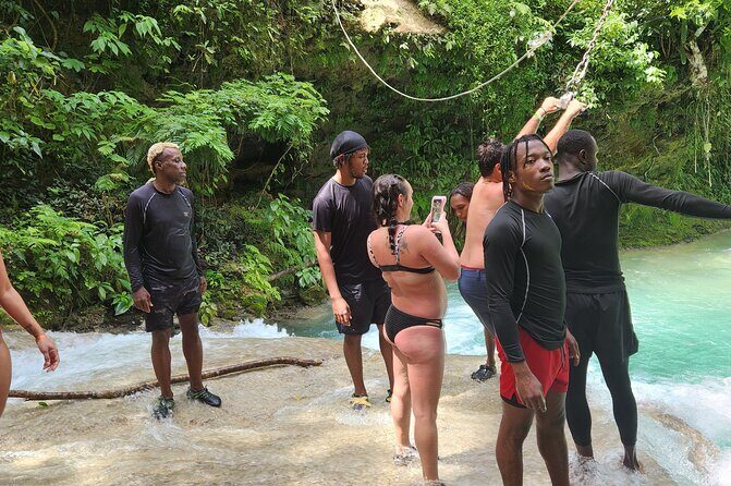 Dunns River Falls & Blue Hole Combo from Montego Bay with Pick Up - Price and value from Montego Bay: what $135 really covers