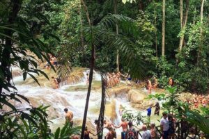 Dunn's River Falls & Blue Hole Tour from Montego Bay - Dunn’s River Falls Climb: Separate Admission and a Better Way to Enjoy Crowds