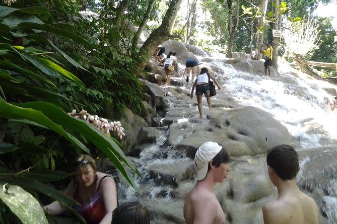 Dunn's River Falls excursion from Montego Bay - Dunn’s River Falls terraces: climb time and pool time