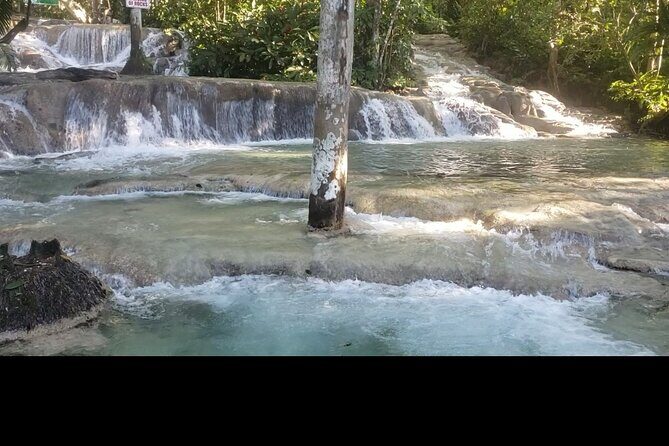 Dunns River Falls Experience from Montego Bay Resorts - The Zipline Option: Adding Adrenaline at the Same Site