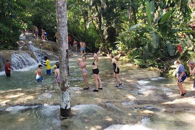 Dunn's River Falls Half Day Tour From Montego Bay - What your half day feels like: pickup, driving, falls time, then back