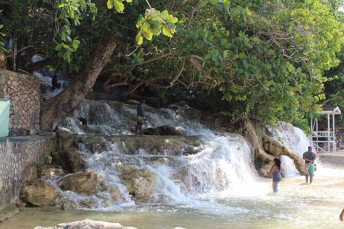Dunn's River Park & Blue Hole Waterfall Combo from Montego Bay - Dunn’s River Falls & Park: The Real 960-Foot Challenge