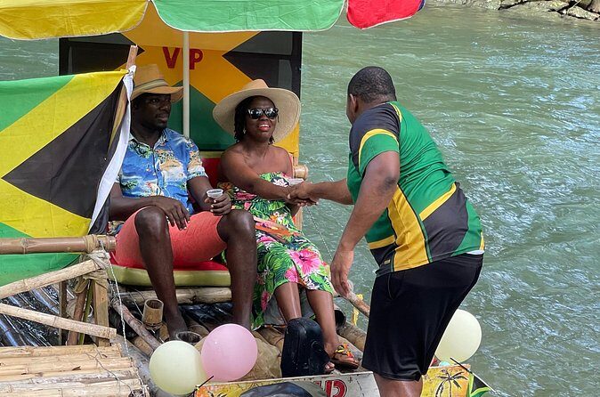 Exclusive Private Bamboo River Rafting Experience in Montego Bay - Drinks and comfort: bottled water, Red Stripe beer, and a friendly vibe