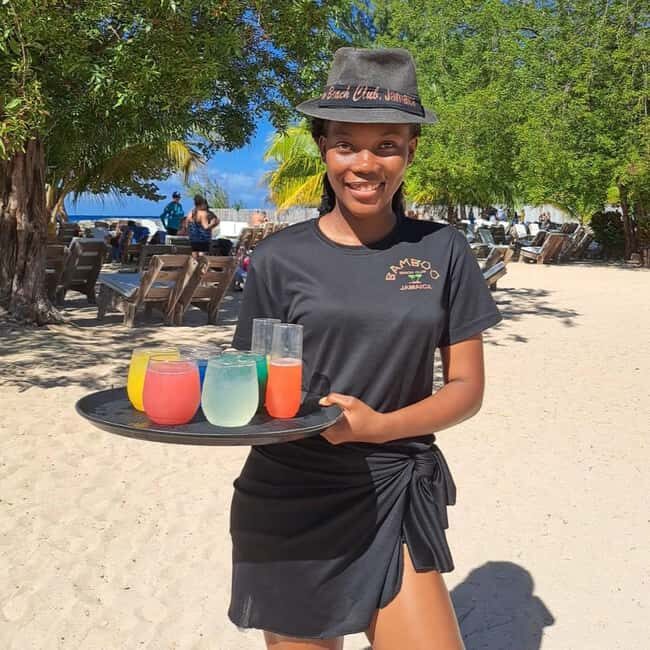 Falmouth: Bamboo Beach Club & Dunn's River Falls - Bamboo Beach Club: The Perfect Wind-Down After a Waterfall Workout