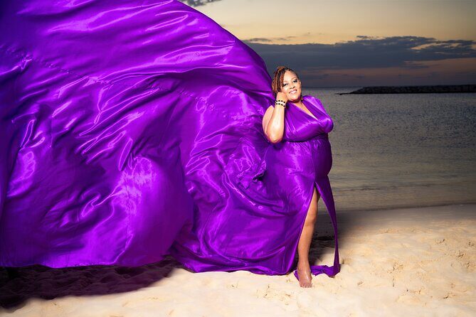 Flying Dress Photoshoot in Jamaica - A Flying Dress Shoot at Doctor’s Cave Beach: What the Experience Really Is