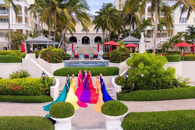 Flying Dress Photoshoot in Jamaica - What’s Included: 1 Hour Dress Rental and 10 Edited Digital Images