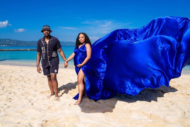 Flying Dress Photoshoot in Jamaica - Timing, Light, and Booking About 77 Days Ahead